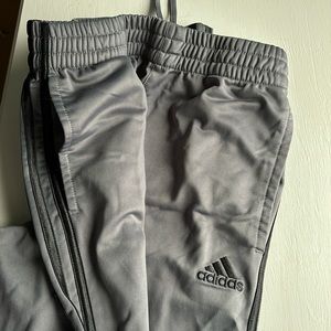 Adidas large 14/16 3 stripe track pants